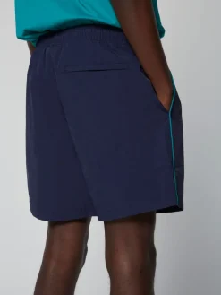 View All|Sergio Tacchini Viva Nylon Short- Maritime Blue