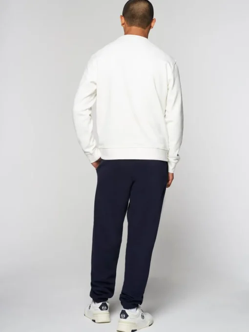 View All|Sergio Tacchini Warp Crewneck- Gardenia