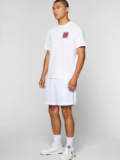 T-Shirts|Sergio Tacchini Warp T-Shirt- Brilliant White
