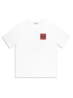 The Essentials|Sergio Tacchini Warp T-Shirt- Brilliant White