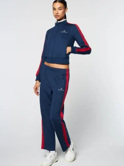 For The Court|Sergio Tacchini Women'S Damarindo Track Jacket- Maritime Blue