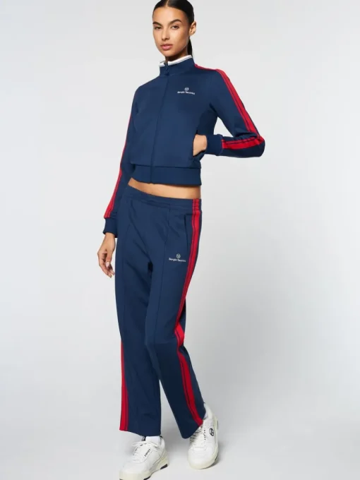 For The Court|Sergio Tacchini Women'S Damarindo Track Jacket- Maritime Blue