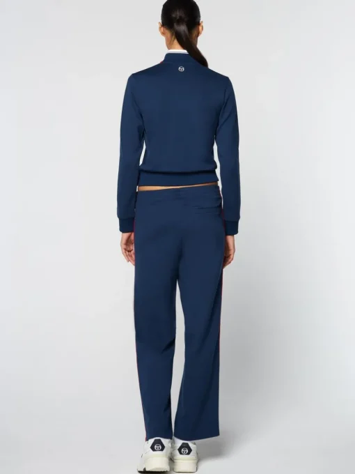 For The Court|Sergio Tacchini Women'S Damarindo Track Jacket- Maritime Blue
