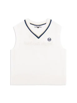 View All|Sergio Tacchini Women'S Damarindo Vest- Gardenia