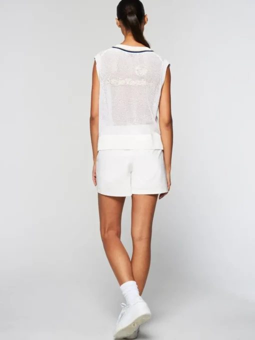 View All|Sergio Tacchini Women'S Damarindo Vest- Gardenia
