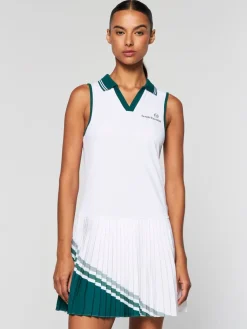 Dresses|Sergio Tacchini Women'S Monza Tennis Dress- Brilliant White