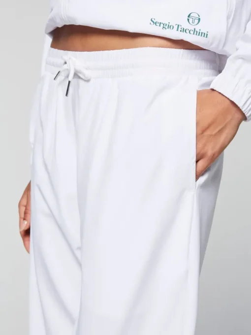 For The Court|Sergio Tacchini Women'S Monza Tennis Pant- Brilliant White