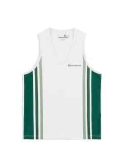 Tops And Sports Bras|Sergio Tacchini Women'S Monza Tennis Tank- Brilliant White