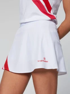 View All|Sergio Tacchini Women'S Ortica Tennis Skort- White