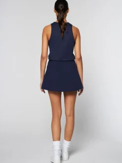 View All|Sergio Tacchini Women'S Ortica Tennis Skort- Maritime Blue