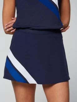 View All|Sergio Tacchini Women'S Ortica Tennis Skort- Maritime Blue