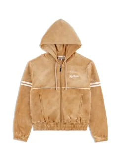 Velour|Sergio Tacchini Women'S Scopeto Hoodie- Meerkat