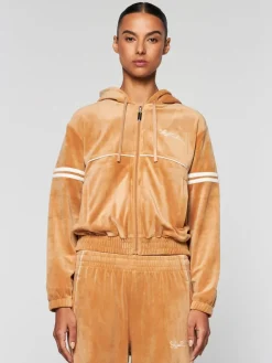 Velour|Sergio Tacchini Women'S Scopeto Hoodie- Meerkat