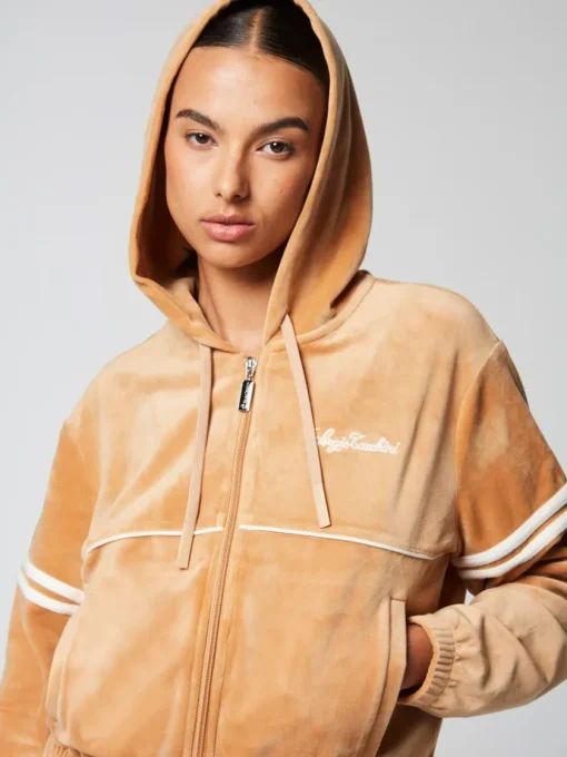 Velour|Sergio Tacchini Women'S Scopeto Hoodie- Meerkat