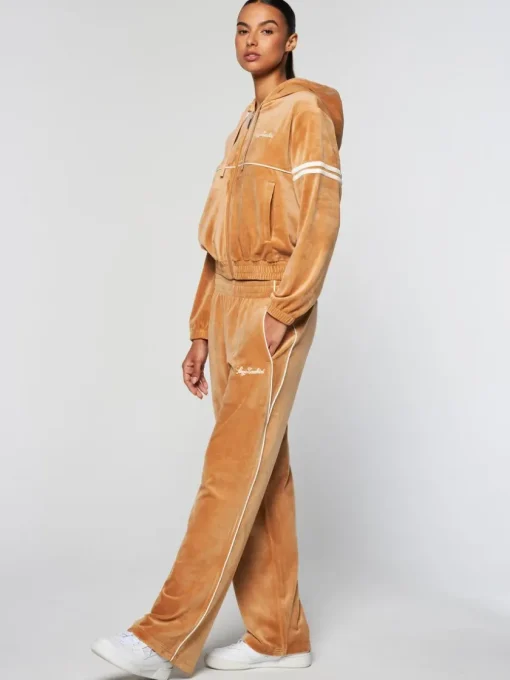 Velour|Sergio Tacchini Women'S Scopeto Hoodie- Meerkat