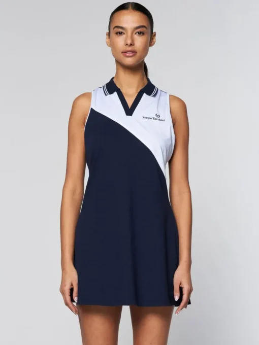 Dresses|Sergio Tacchini Women'S Vigentino Tennis Dress- Maritime Blue