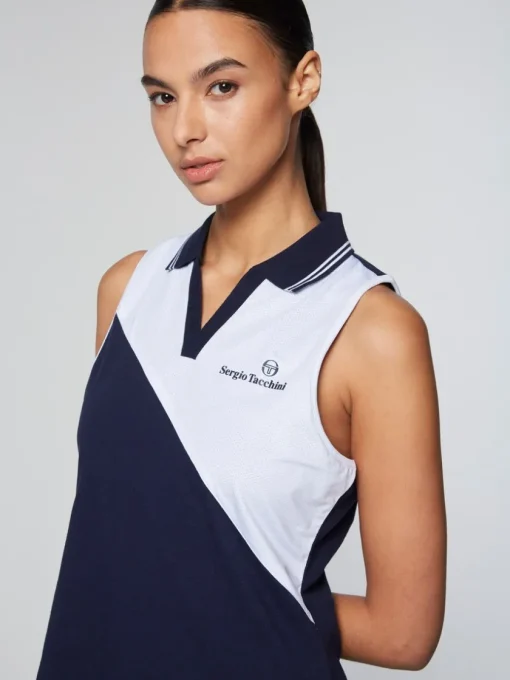 Dresses|Sergio Tacchini Women'S Vigentino Tennis Dress- Maritime Blue