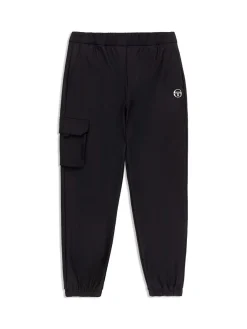 Pants And Sweatpants|Sergio Tacchini Woven Cargo Jogger Pants- Black