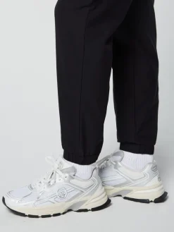 View All|Sergio Tacchini Woven Cargo Jogger Pants- Black
