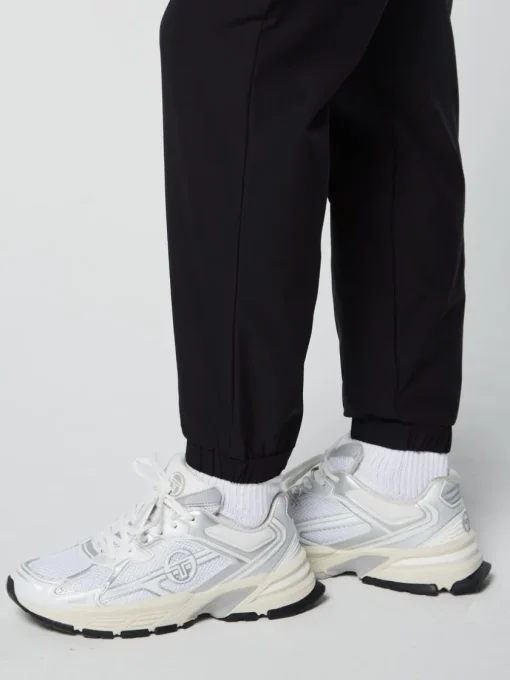View All|Sergio Tacchini Woven Cargo Jogger Pants- Black
