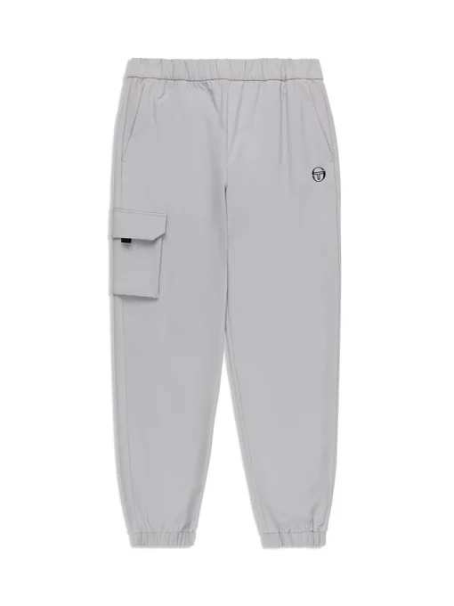 View All|Sergio Tacchini Woven Cargo Jogger Pants- Heather Grey