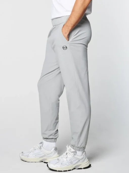 View All|Sergio Tacchini Woven Cargo Jogger Pants- Heather Grey