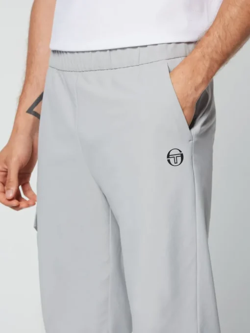 View All|Sergio Tacchini Woven Cargo Jogger Pants- Heather Grey