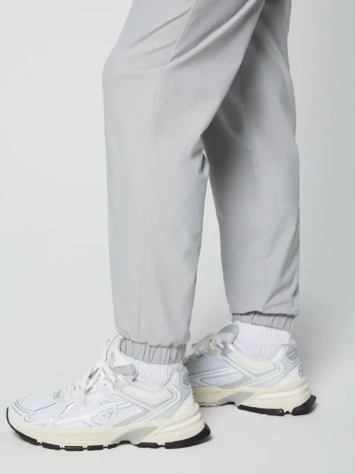 View All|Sergio Tacchini Woven Cargo Jogger Pants- Heather Grey