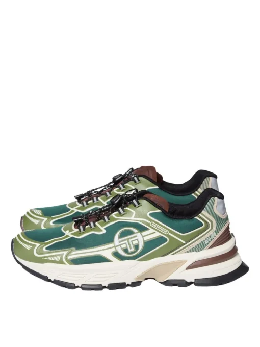 View All|Sergio Tacchini Y2K Trail Runner (Water-Resistant)- Botanical Garden/ Tofu/ Loden Green