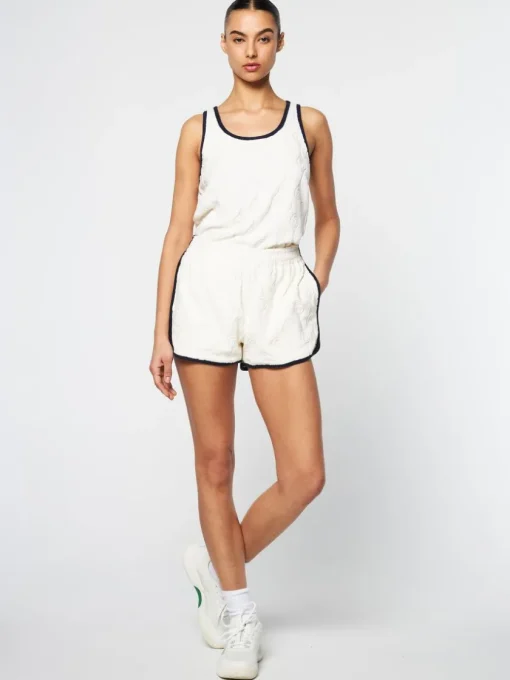For The Court|Sergio Tacchini Zona Short- Gardenia