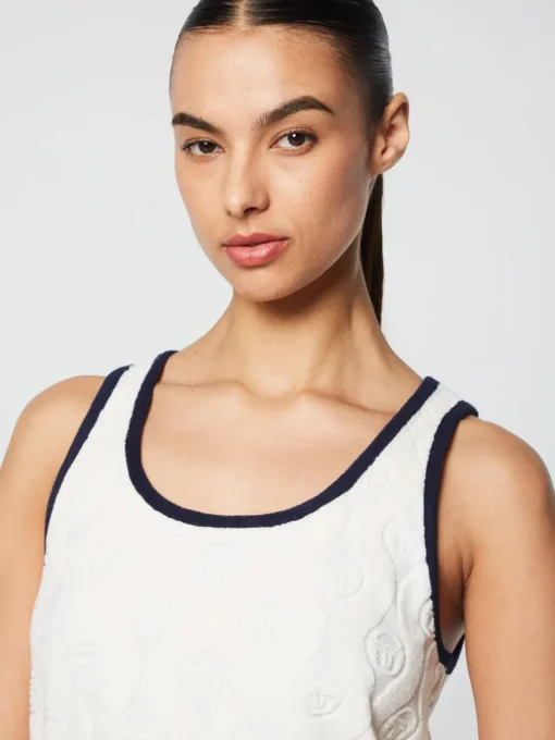 Tops And Sports Bras|Sergio Tacchini Zona Tank- Gardenia