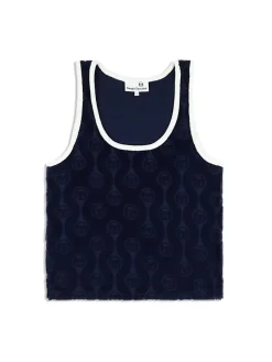 Tops And Sports Bras|Sergio Tacchini Zona Tank- Maritime Blue