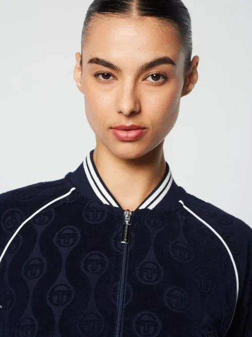 View All|Sergio Tacchini Zona Track Jacket- Maritime Blue